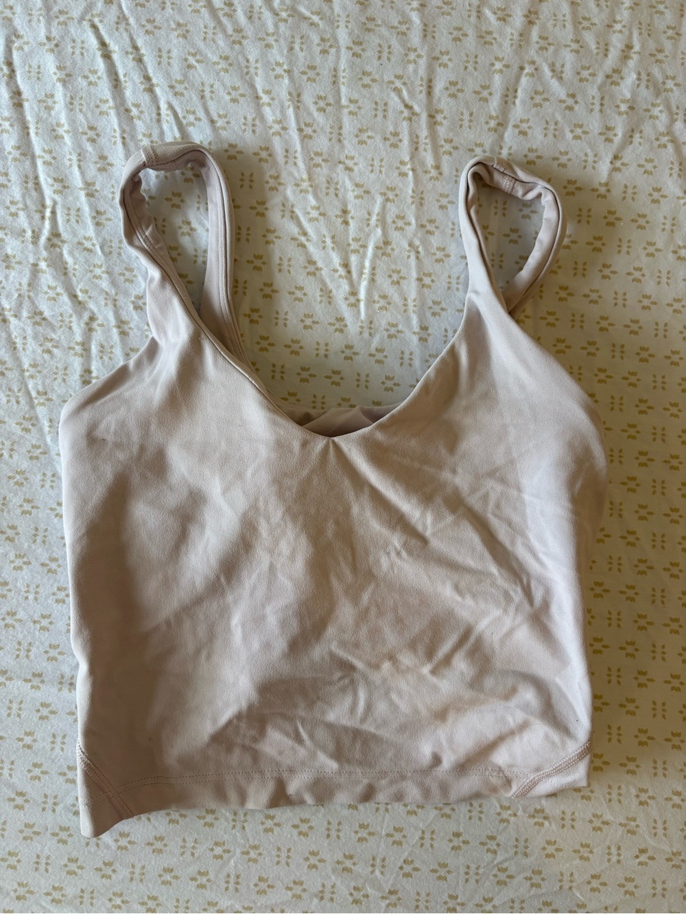 Lululemon pink define tank size 4
